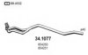 OPEL 854363 Exhaust Pipe